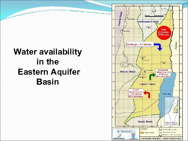 Water availability in the Eastern Aquifer Basin 