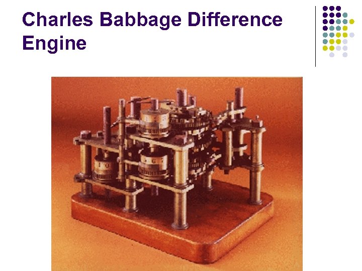 Charles Babbage Difference Engine 