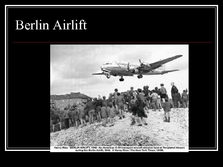 Berlin Airlift 