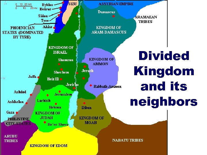 Divided Kingdom and its neighbors 20 