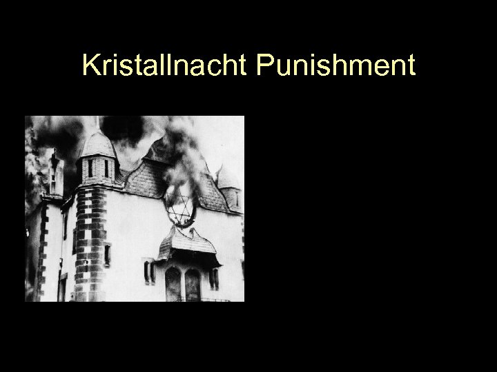 Kristallnacht Punishment 