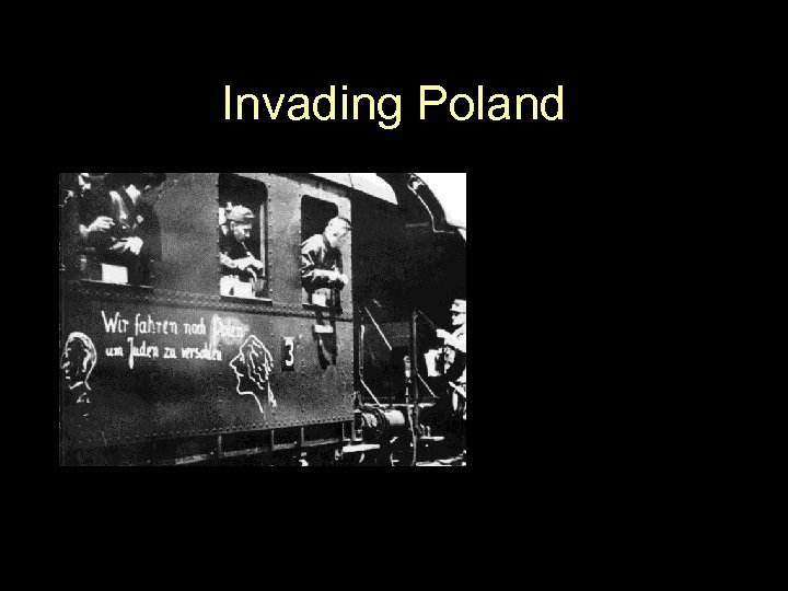 Invading Poland 