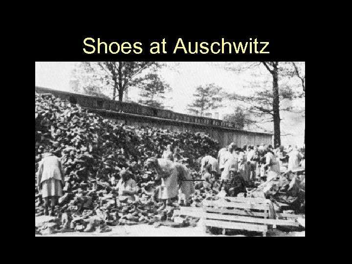 Shoes at Auschwitz 