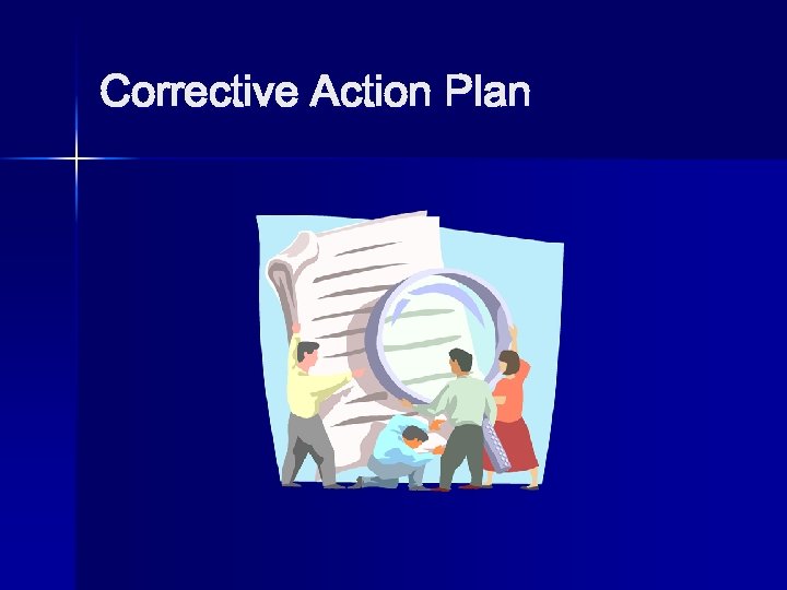 Corrective Action Plan 