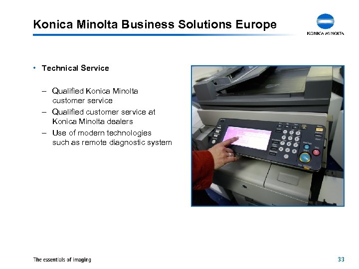 Konica Minolta Company presentation 1 Konica Minolta
