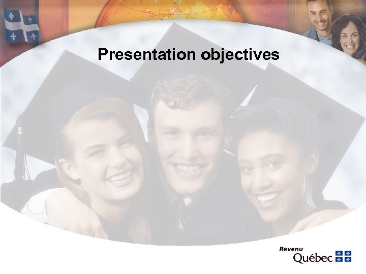 Presentation objectives 