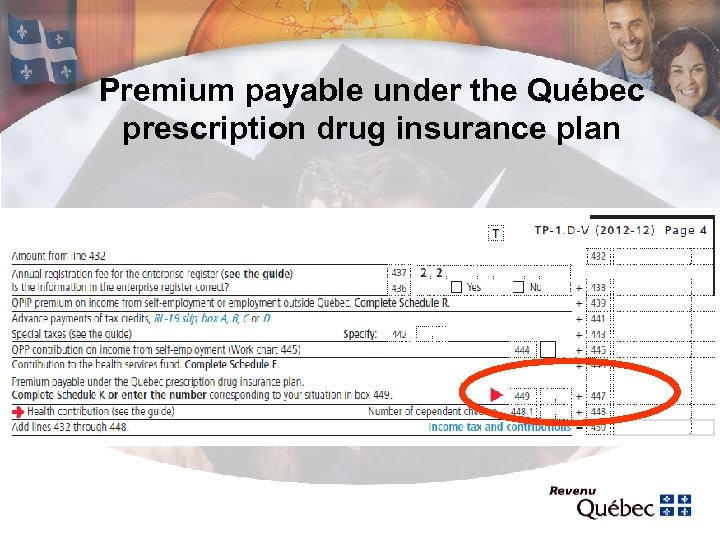 Premium payable under the Québec prescription drug insurance plan 