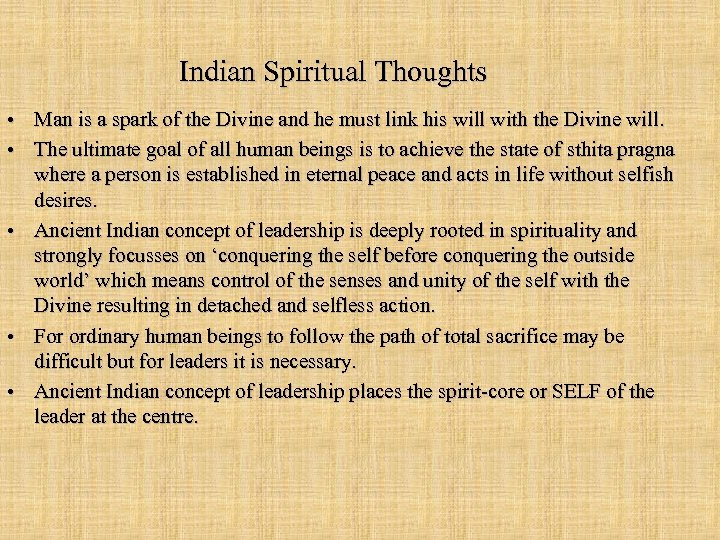 Indian Spiritual Thoughts • Man is a spark of the Divine and he must