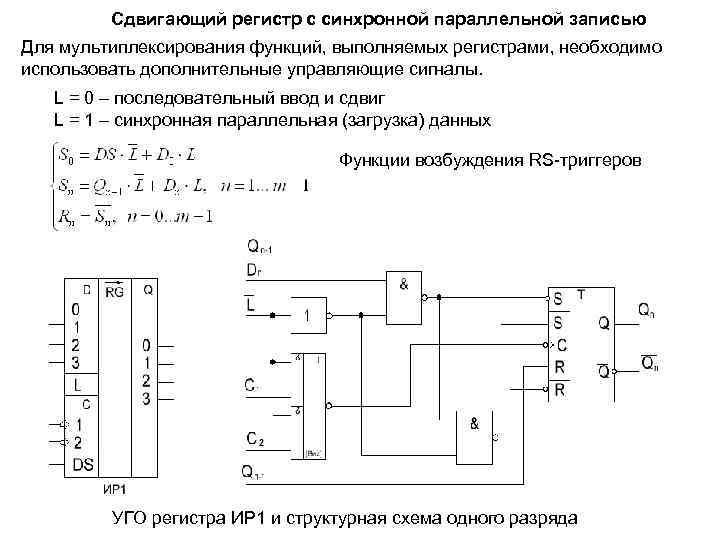 Последовательный вывод. Параллельный 4 разрядный синхронный регистр. Синхронный сдвиговый регистр. Синхронный регистр схема. Схема регистра сдвига с параллельным выводом информации.