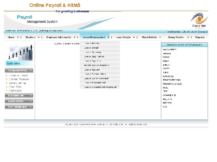 Online Payroll & HRMS For growing businesses 