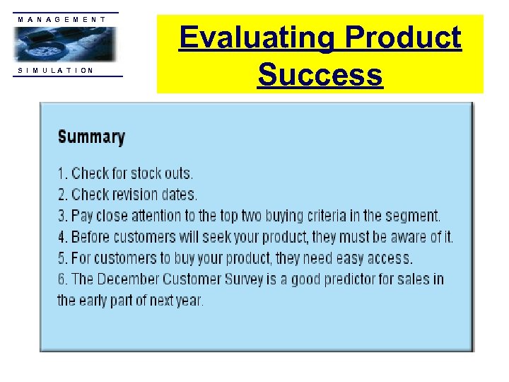 M A N A G E M E N T S I M U