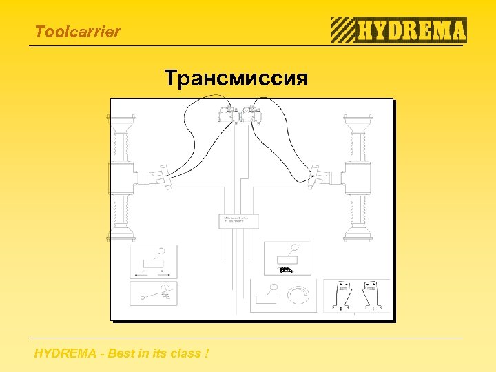 Toolcarrier Трансмиссия HYDREMA - Best in its class ! 