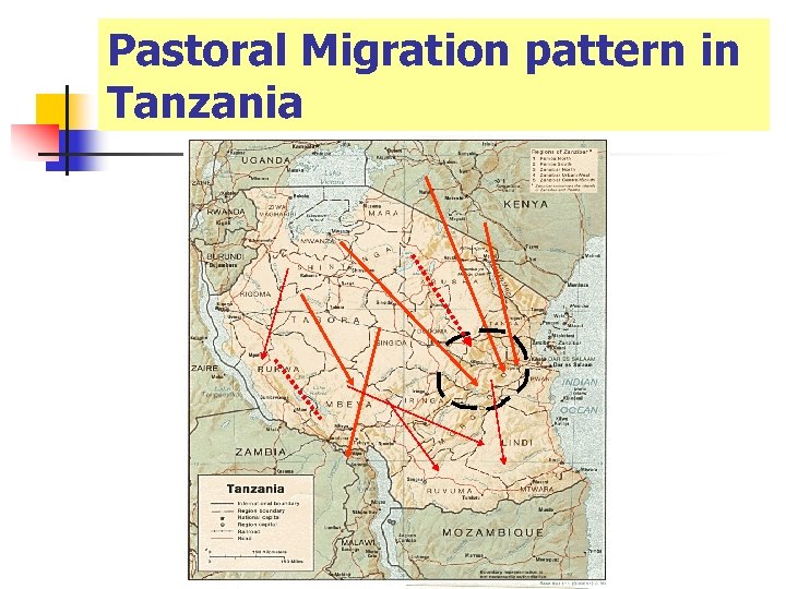 Pastoral Migration pattern in Tanzania 