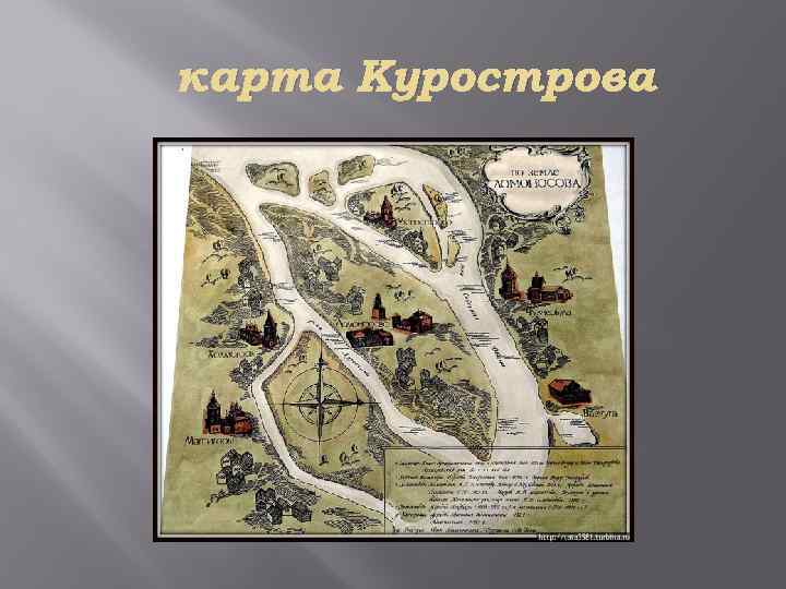 карта Курострова 