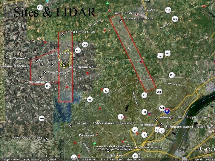 Sites & LIDAR 