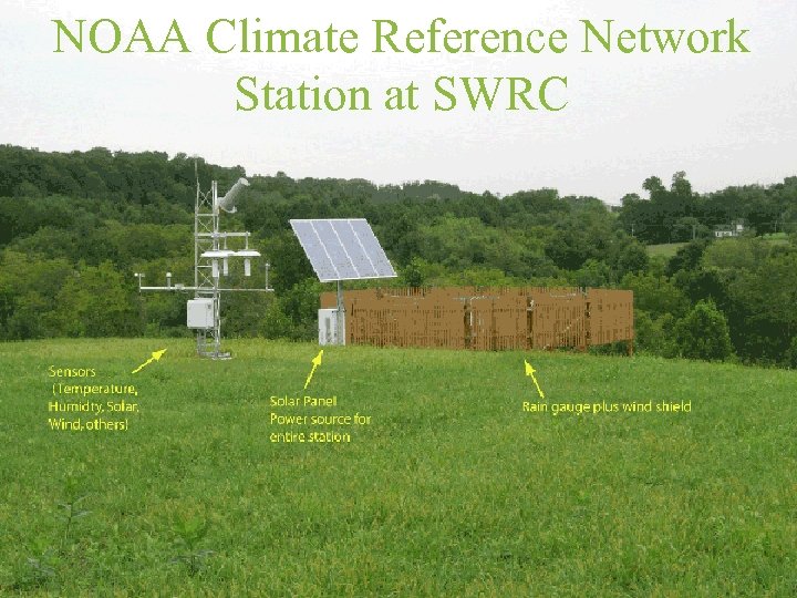NOAA Climate Reference Network Station at SWRC 