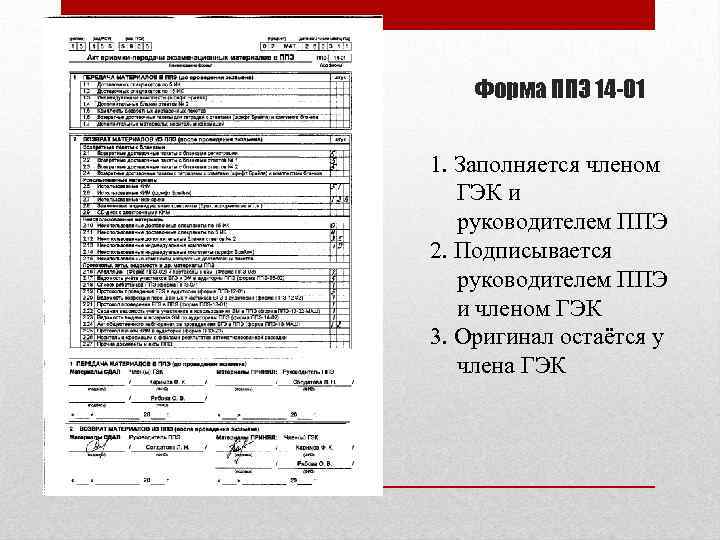 Образец заполнения формы ппэ 14 02