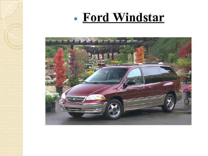  Ford Windstar 