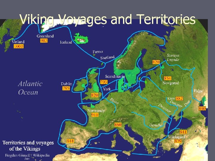 Viking Voyages and Territories 19 