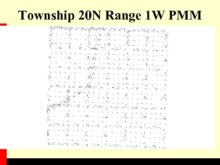 Township 20 N Range 1 W PMM 