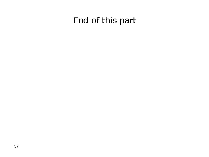 End of this part 57 
