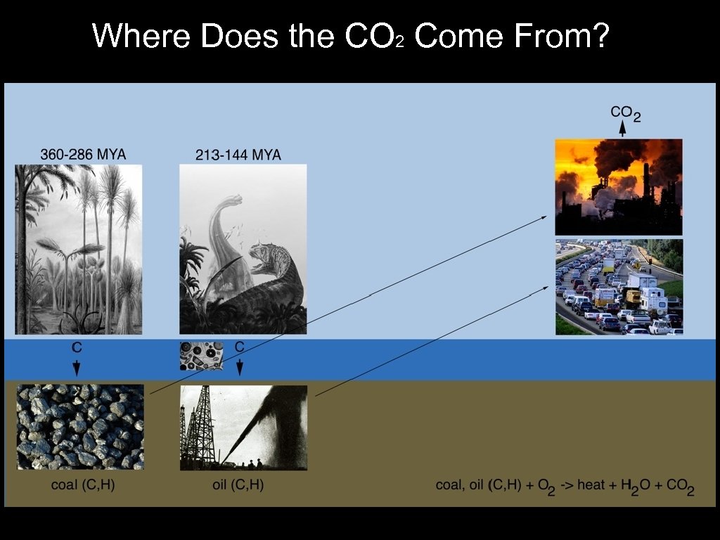 Where Does the CO 2 Come From? 