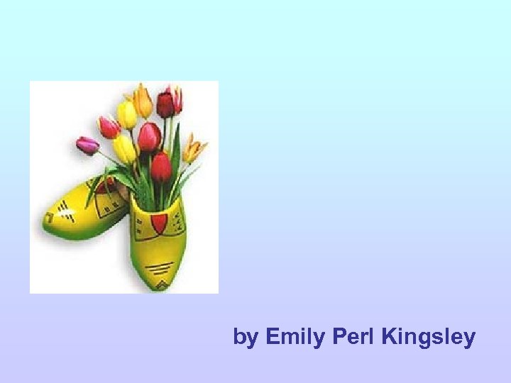 by Emily Perl Kingsley 