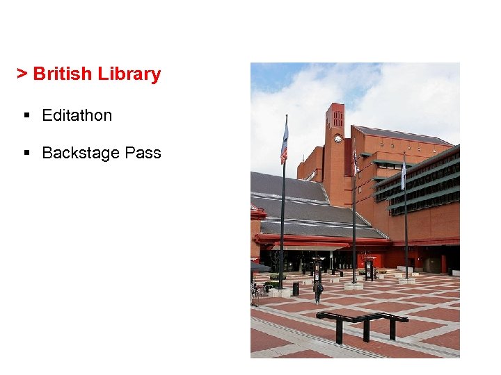 > British Library § Editathon § Backstage Pass Photo: Mike Peel- Mikepeel. net -