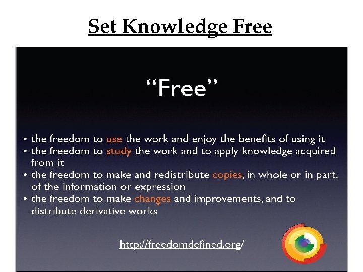 Set Knowledge Free 