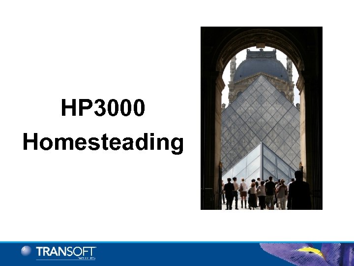 HP 3000 Homesteading 