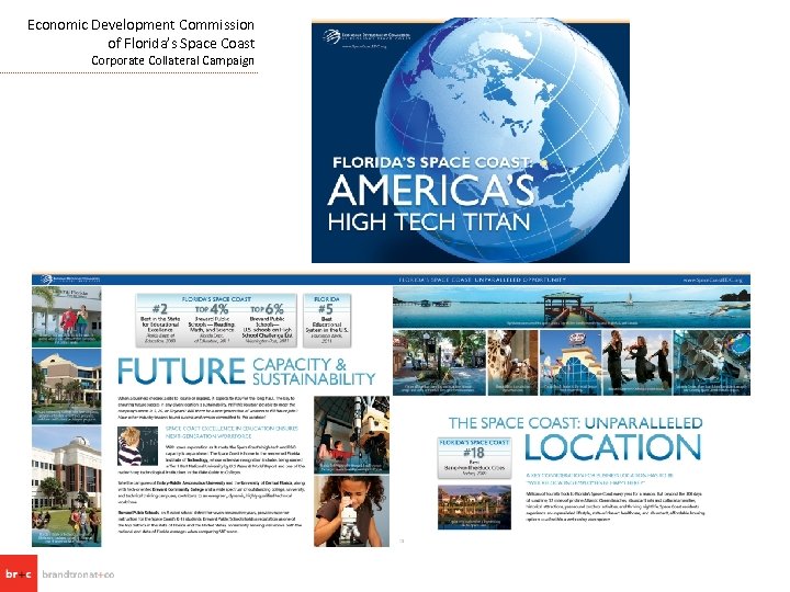 Economic Development Commission of Florida’s Space Coast Corporate Collateral Campaign 