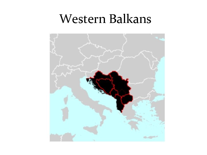 Western Balkans 