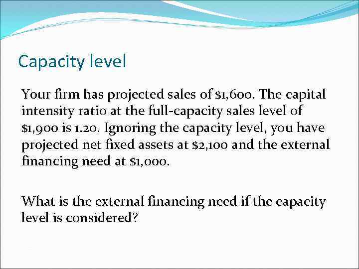 Long Term Financial Planning And Growth Ch 4