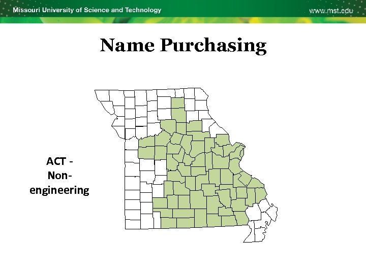 Name Purchasing ACT Nonengineering 