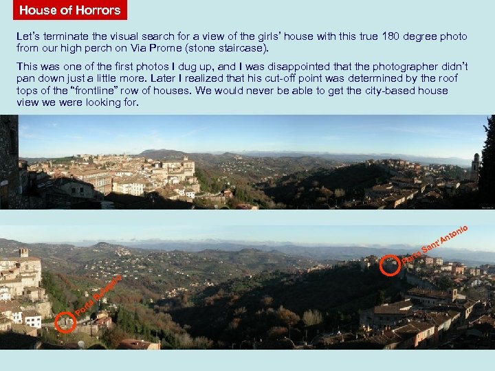 House of Horrors Let’s terminate the visual search for a view of the girls’