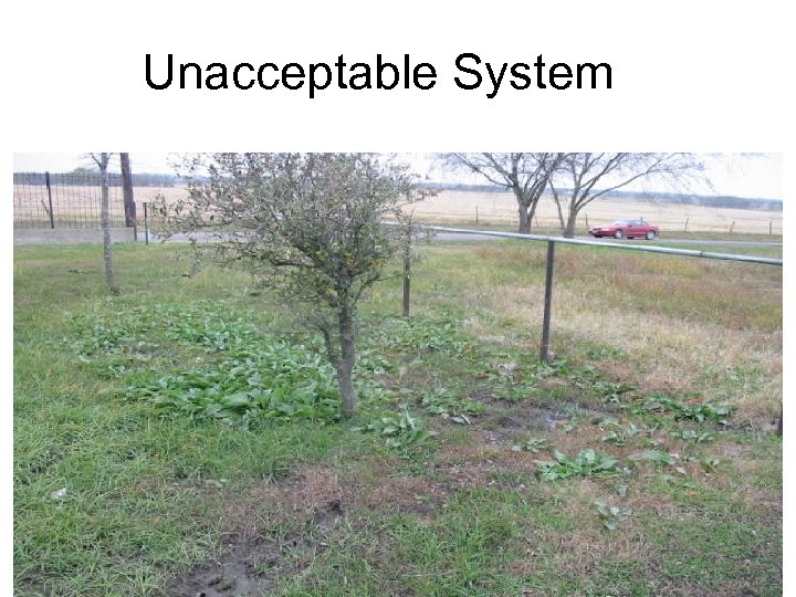 Unacceptable System 
