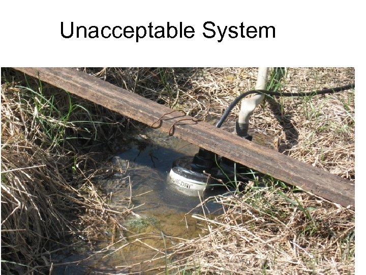 Unacceptable System 