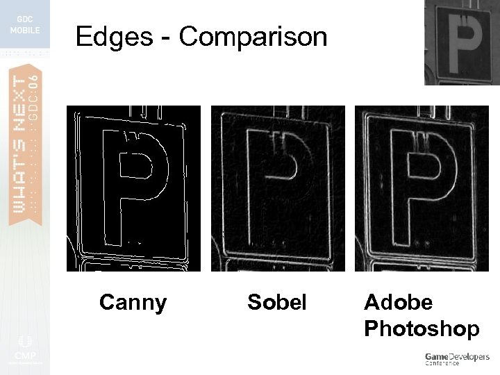 Edges - Comparison Canny Sobel Adobe Photoshop 