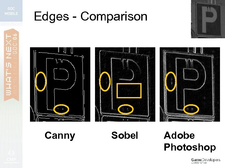 Edges - Comparison Canny Sobel Adobe Photoshop 