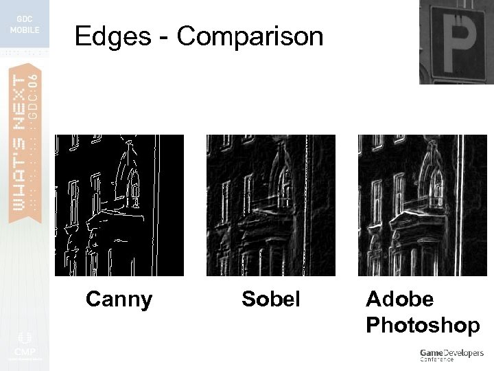 Edges - Comparison Canny Sobel Adobe Photoshop 