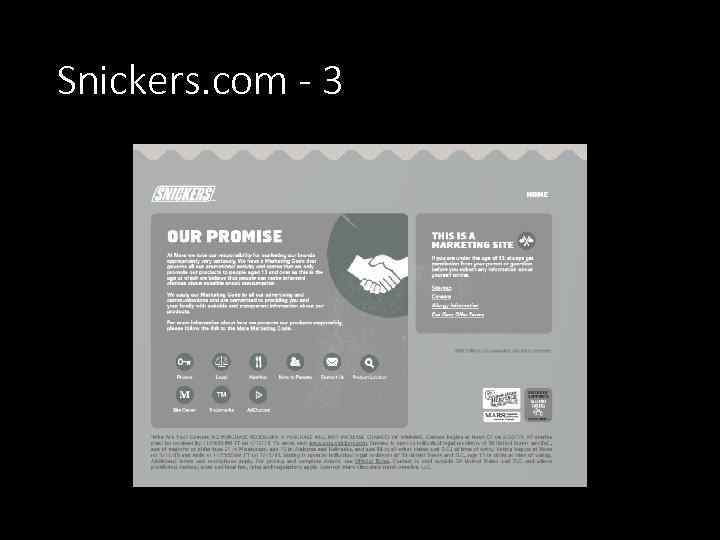 Snickers. com - 3 