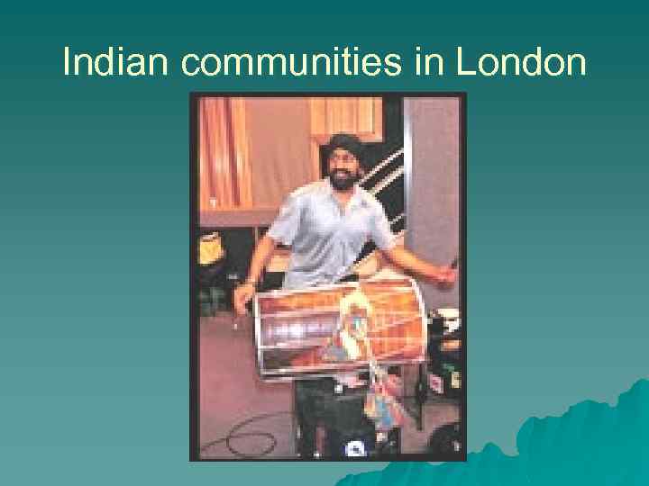 Indian communities in London 