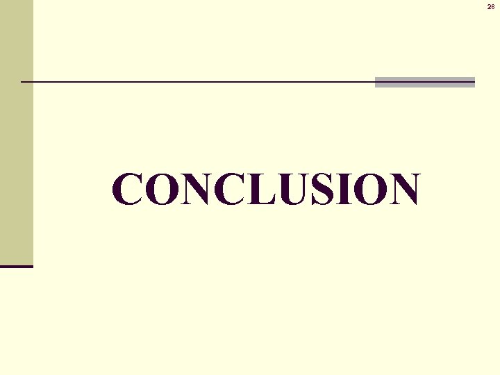 28 CONCLUSION 