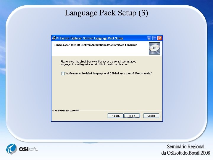 Language Pack Setup (3) 