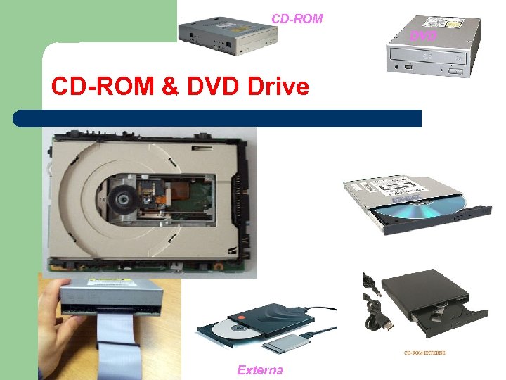 CD-ROM DVD CD-ROM & DVD Drive Externa 
