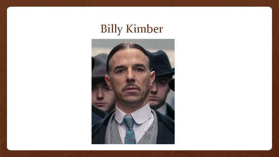 Billy Kimber 