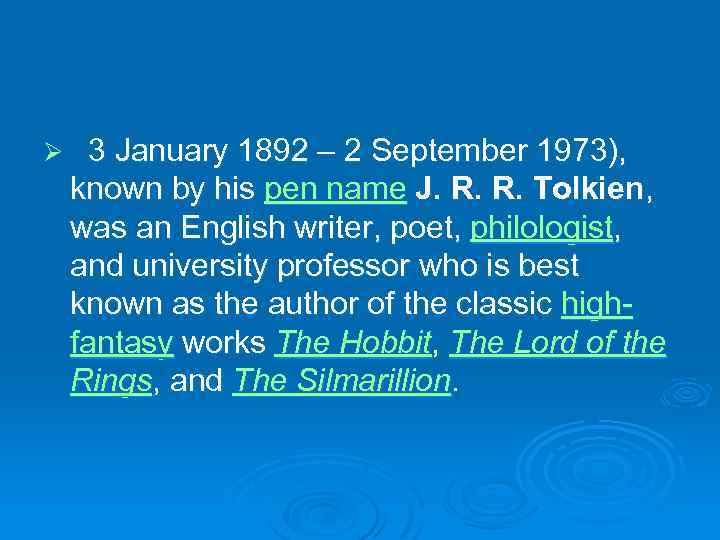 Ø 3 January 1892 – 2 September 1973), known by his pen name J.