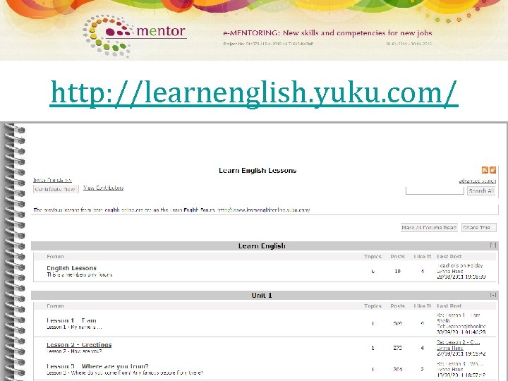http: //learnenglish. yuku. com/ 