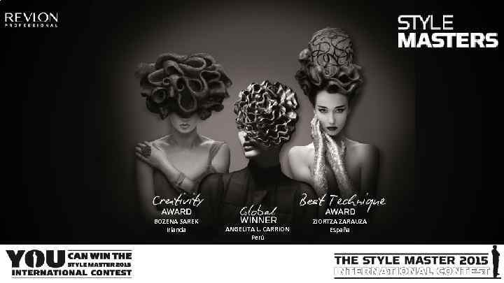 BOZENA SAREK Irlanda ANGELITA L. CARRION Perú ZIORTZA ZARAUZA España 