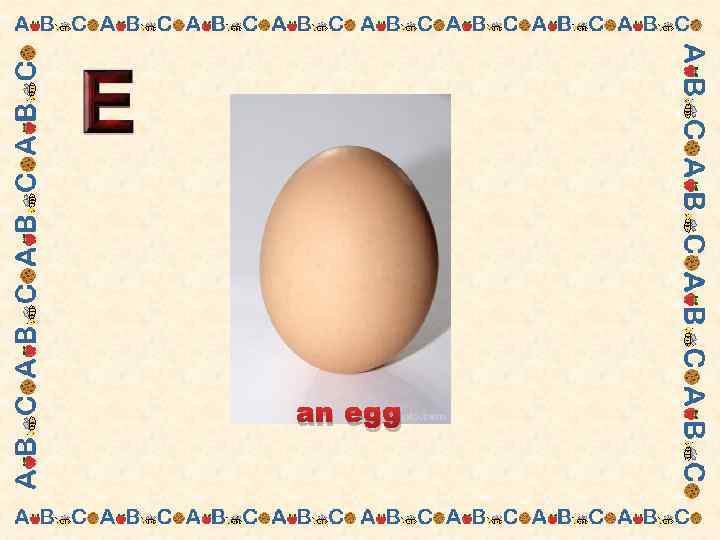 an egg 